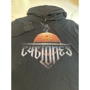 Iowa State Cyclones Hoodie‎ Tee Shirt Mens 2XL NCAA Basketball Nike College